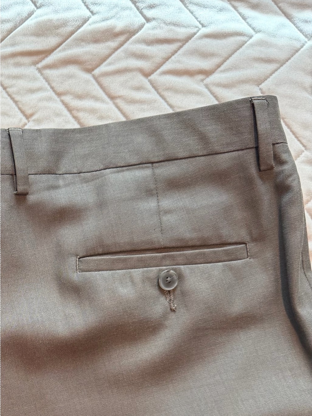 Kenneth Cole Reaction Men's Classic charcoal gray Dress pants